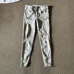 COPY - AMERICAN EAGLE JEGGING JEANS. size 4, stretch material!